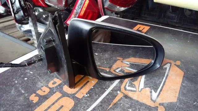 Retrovisor original Kawasaki ninja ZX 10 2011 acima - Esportes
