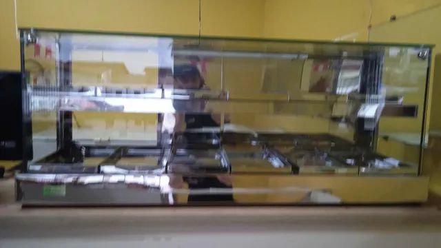 Estufa Vitrine Para Salgados Dupla Nova 1,20mt ou Sob medida  - Foto 2