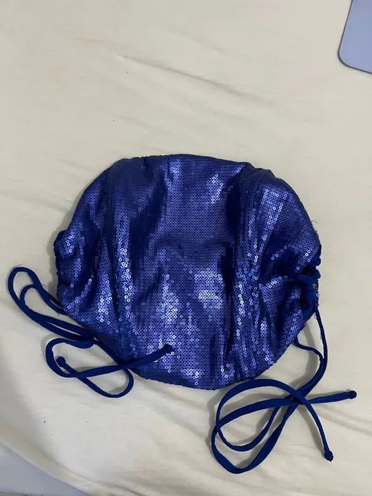 corset azul brilhoso  - Foto 3