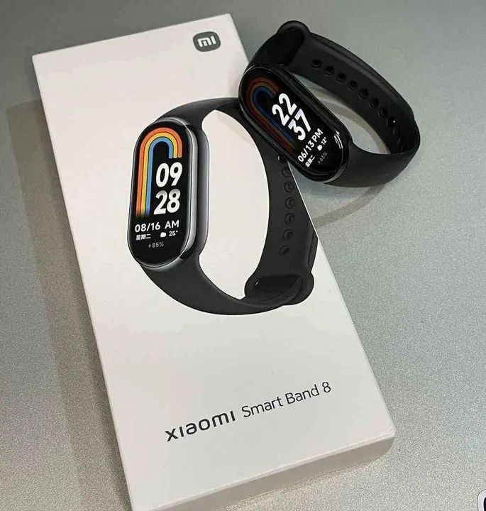 Xiaomi Mi Band 8 Versão Global Preto E Prata Lacrado Original