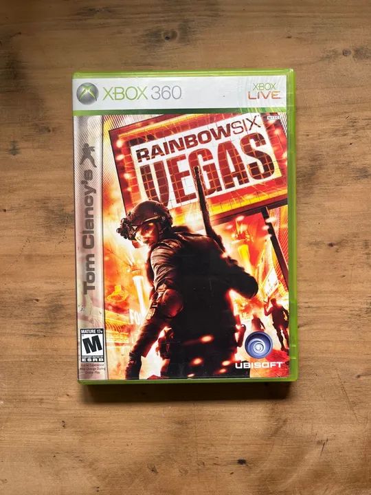 Jogo Xbox 360 rainbow six Vegas original
