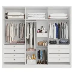  Guarda Roupa Ibiza Casal 6 Portas 8 Gavetas Bianchi - Foto 4