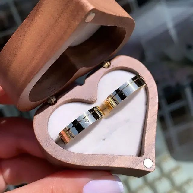 PAR DE ALIANÇAS COMPROMISSO  - Foto 3