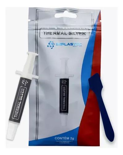 Pasta Térmica Implastec Thermal Silver 2g Loja Coimbra Computadores Entregamos