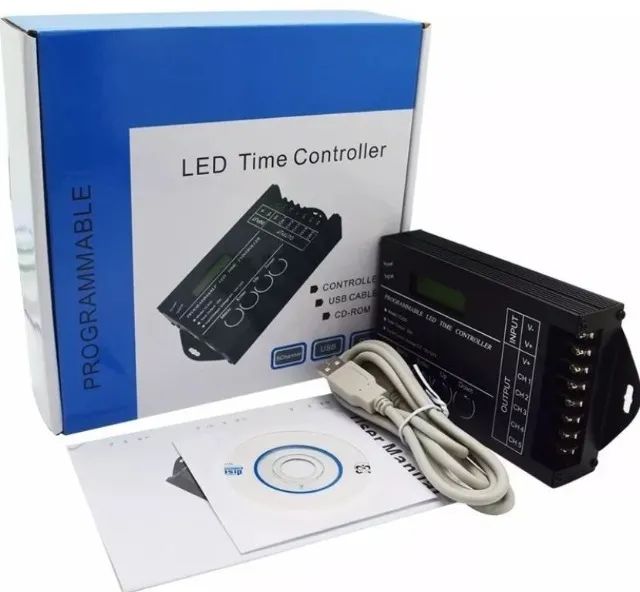 Controlador Luminária Led Tc420 Programável Aquario   Arduino Automação Robotica COD-AP59  - Foto 2