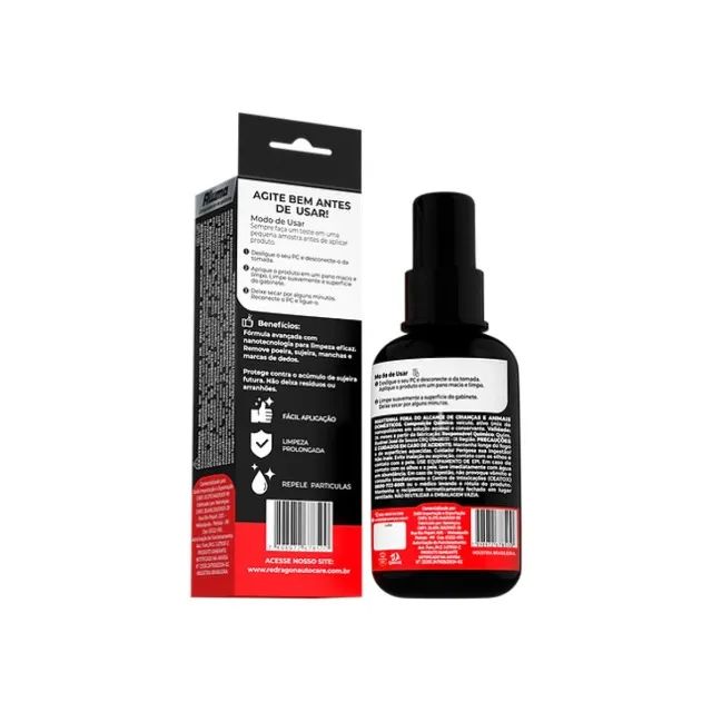 Limpa Exterior de Gabinete Redragon 60ml - WZetta - Foto 4