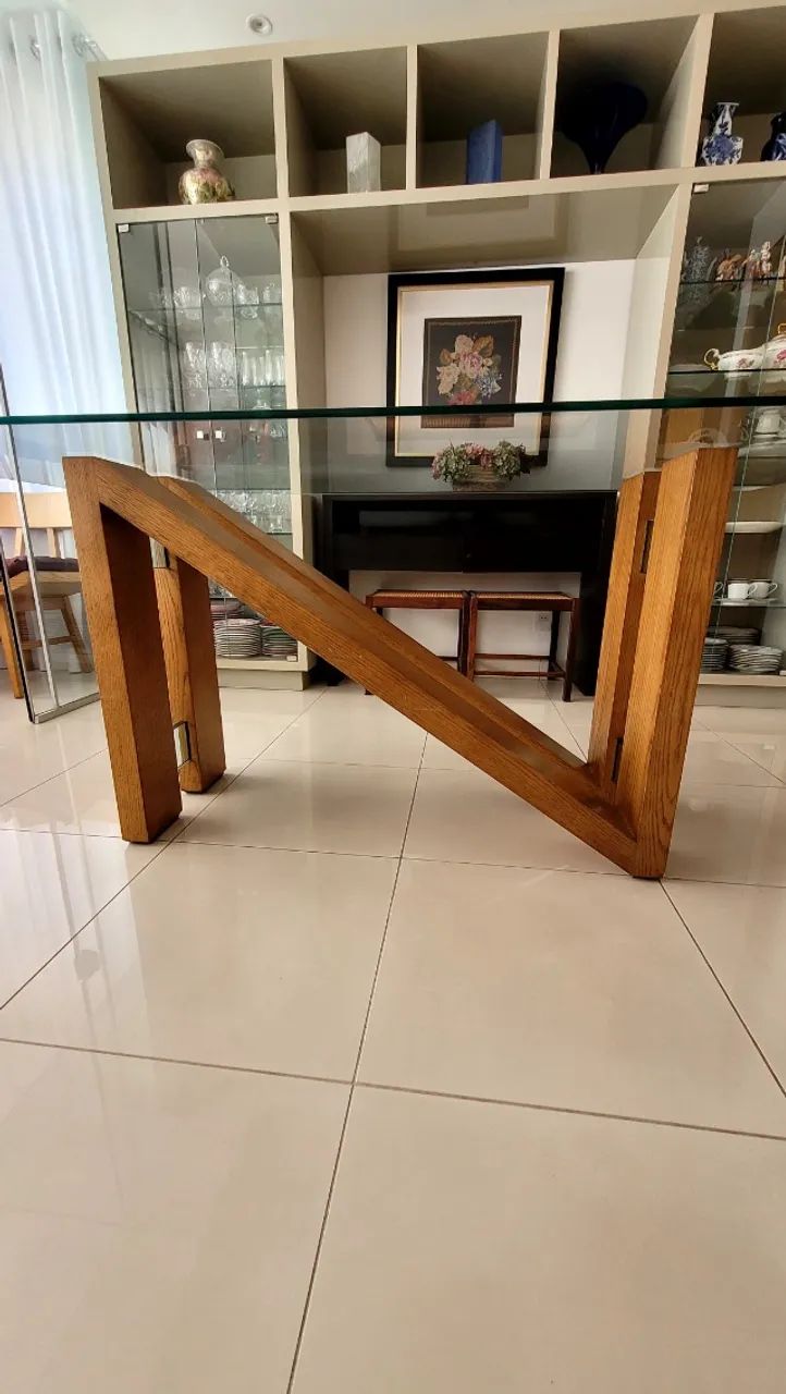 Mesa de Jantar Retangular Líder Interiores 1,80m x 0,90m - Foto 4