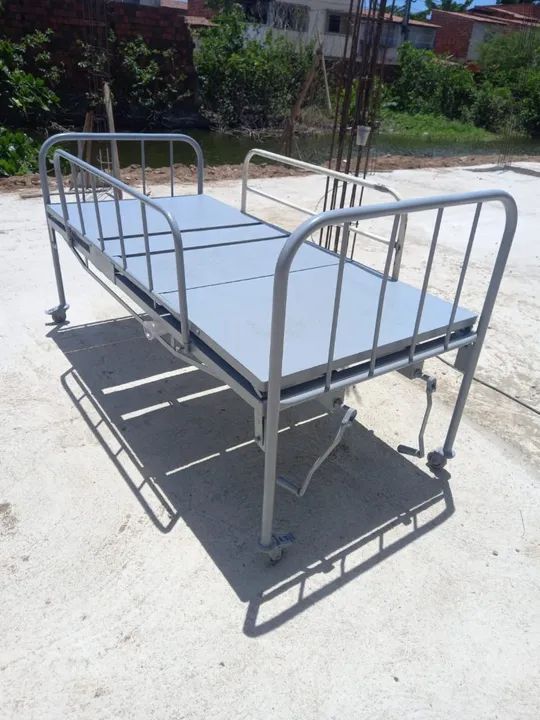 Cama hospitalar manual- aluguel e venda - Foto 4
