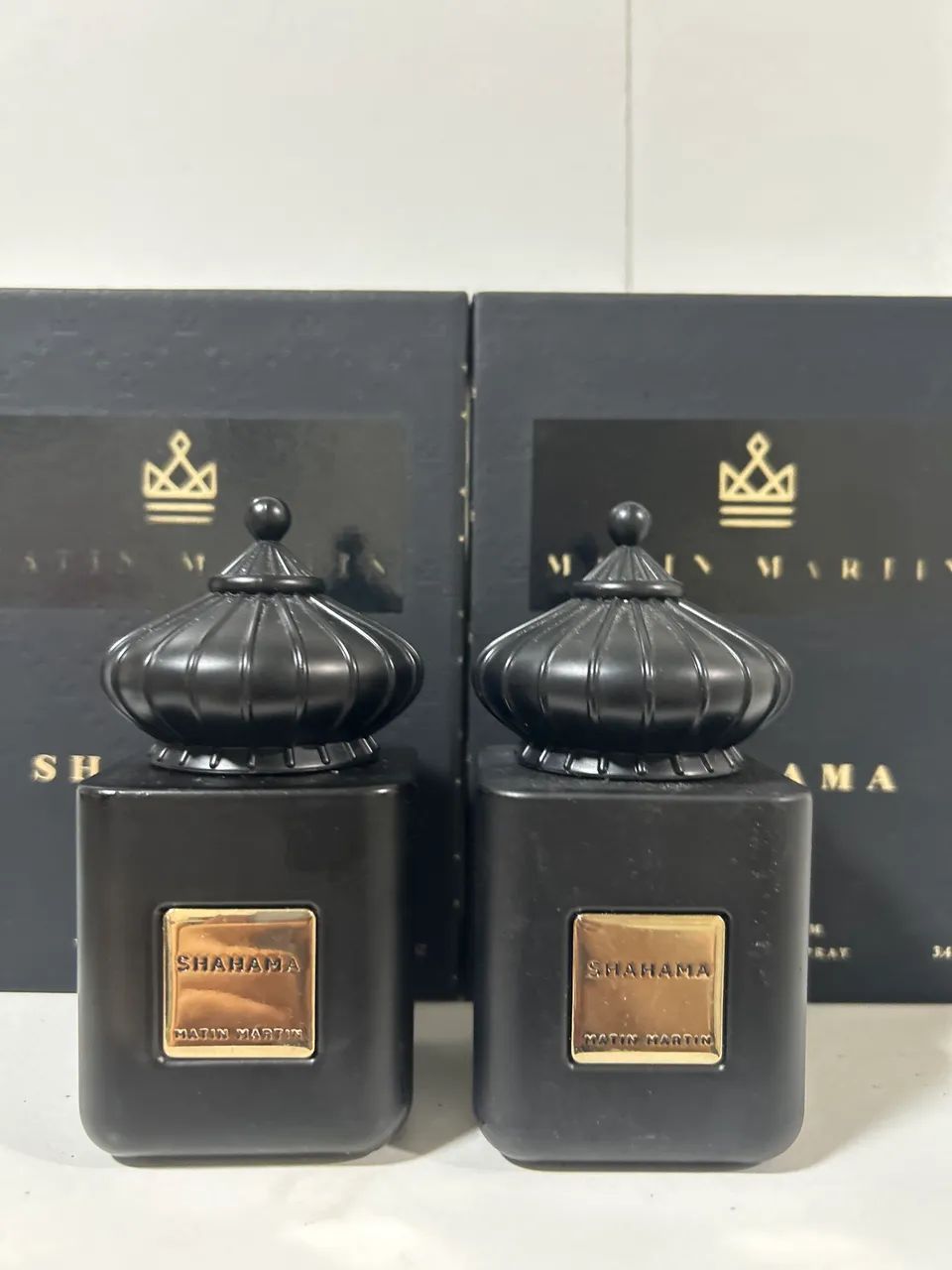 Frasco vazio do SHAHAMA Eau de parfum