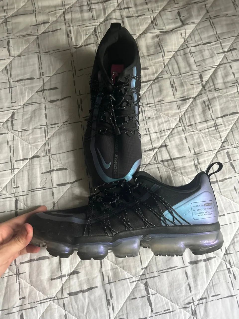 Tênis Nike Air Max Vapormax Run Utility Preto Nike Air VaporMax