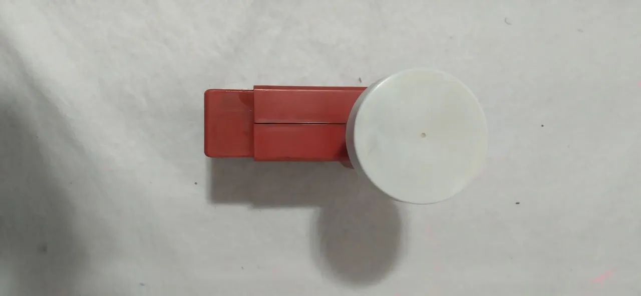 LNB Receptor de Satélite - Simples (Usado - vermelho) - Foto 2