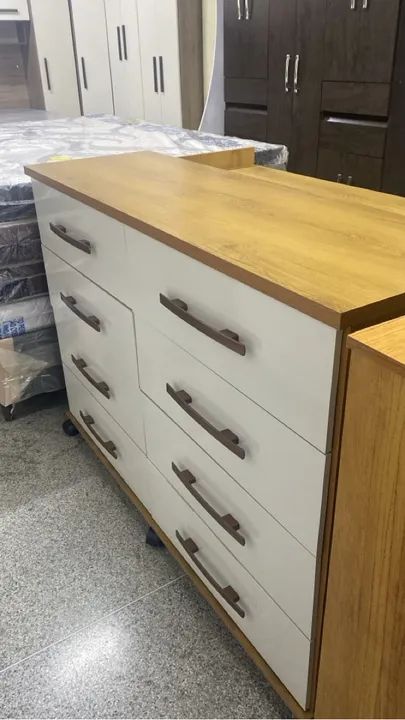 Cômoda 8 gavetas Novo - Foto 4