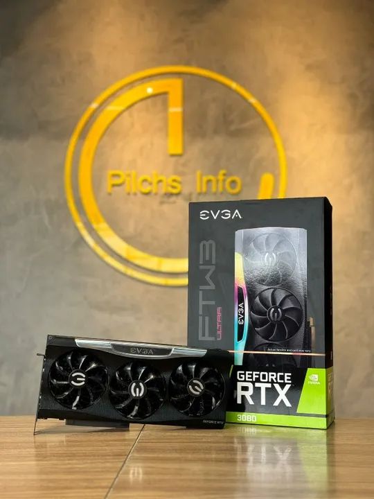 RTX 3080 10GB EVGA FTW3 ULTRA Com Caixa - Loja física - Garantia - Olx Pay - Foto 2