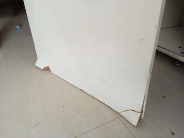 Mesa de Escritório em MDF Branco 78 cm x 130 cm x 53 cm - Foto 5