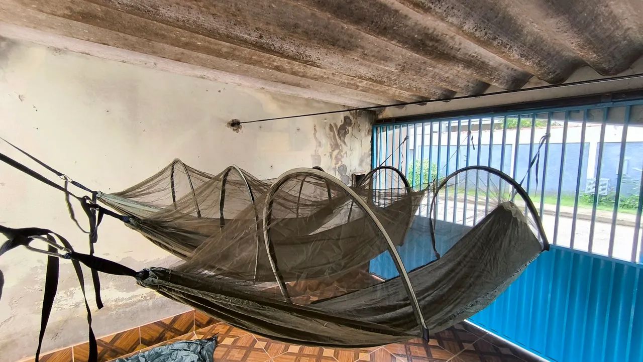 Redes de campanha com mosqueteiro  - Foto 2