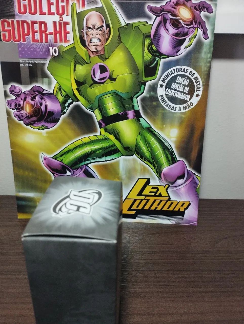 Action Figure Lex Luthor - Coleção Eaglemoss N10 - Foto 3