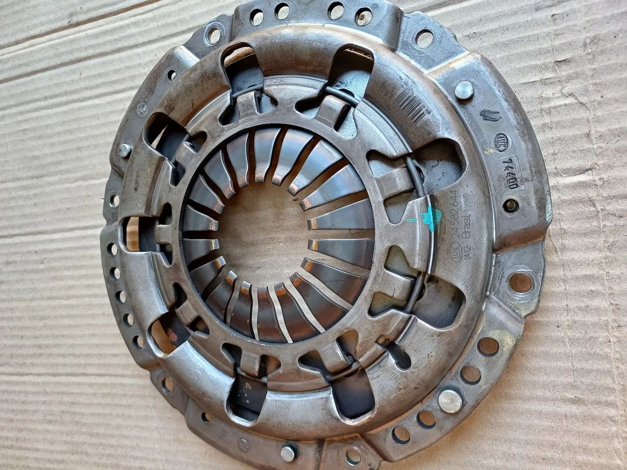 Kit embreagem original gm meriva 1.8 2008/ corsa 1.8 8v  - Foto 3