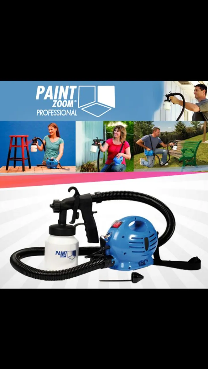 PISTOLA PINTURA PULVERIZADORA ELÉTRICA 650W