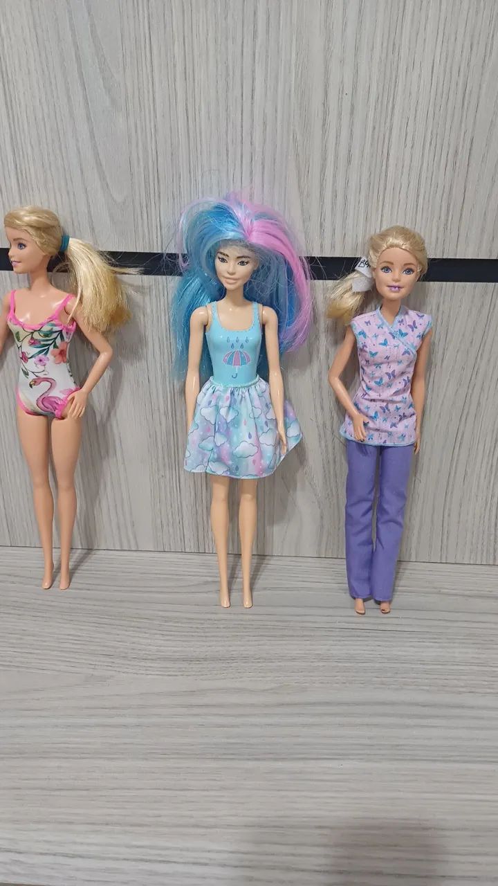 3 Bonecas Barbie - 