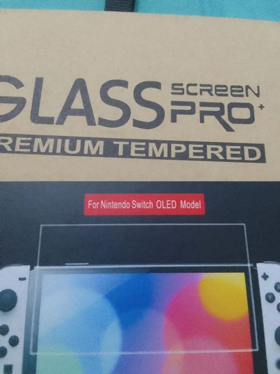 Película de Vidro Temperado para Nintendo Switch OLED - Foto 3