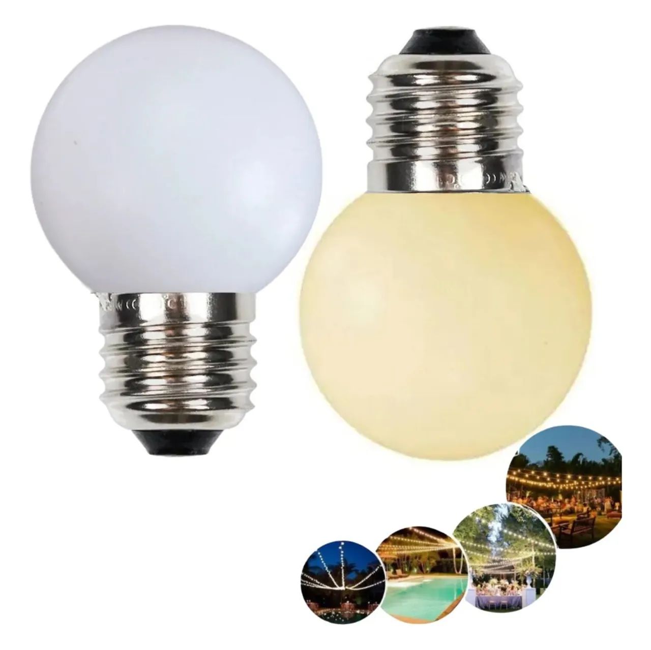 Lâmpadas LED Bolinha (Honestidade e Qualidade é na JK eletrônicos distribuidora)