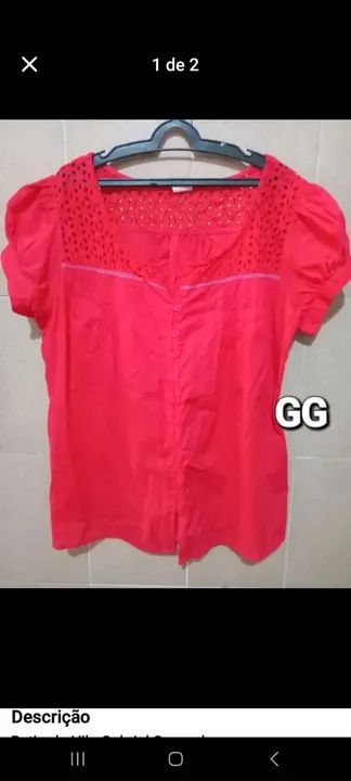 6 peças GG  lote - Foto 4