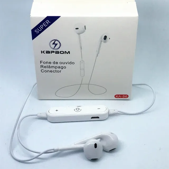 Fone de ouvido Bluetooth Modelo phone Sports
