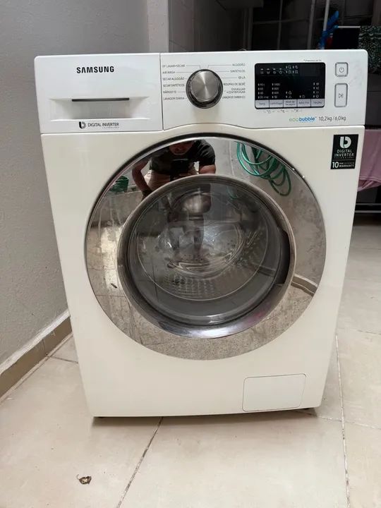lava e secar Samsung digital inverter ecobubble 10.2 KG 