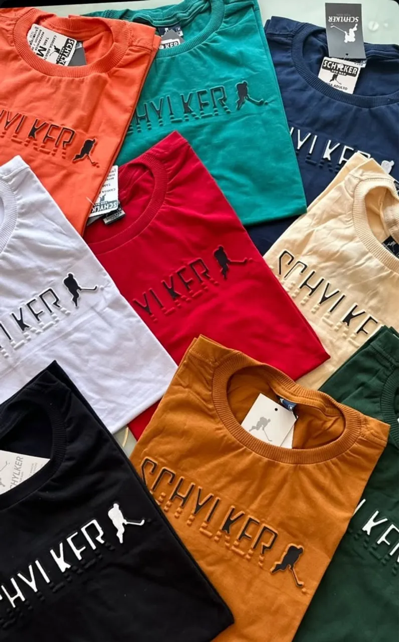 Camisetas SCHYLKER HVIKER Cores Variadas