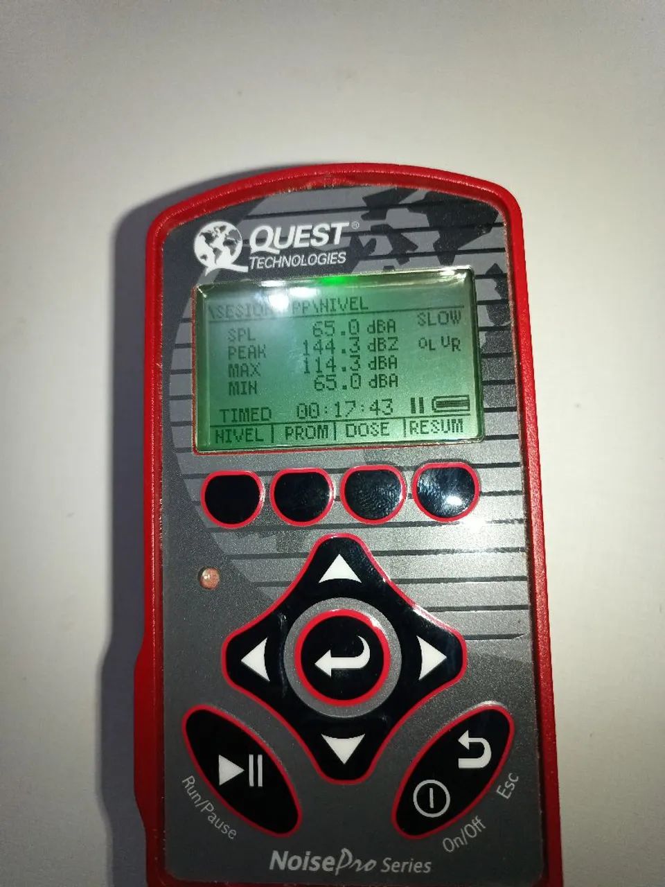 Dosímetro de ruído pessoal Quest Tecnologie  - Foto 5