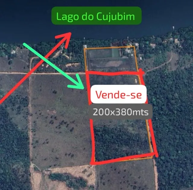Vendo um sítio próximo ao lago cujubinzinho
