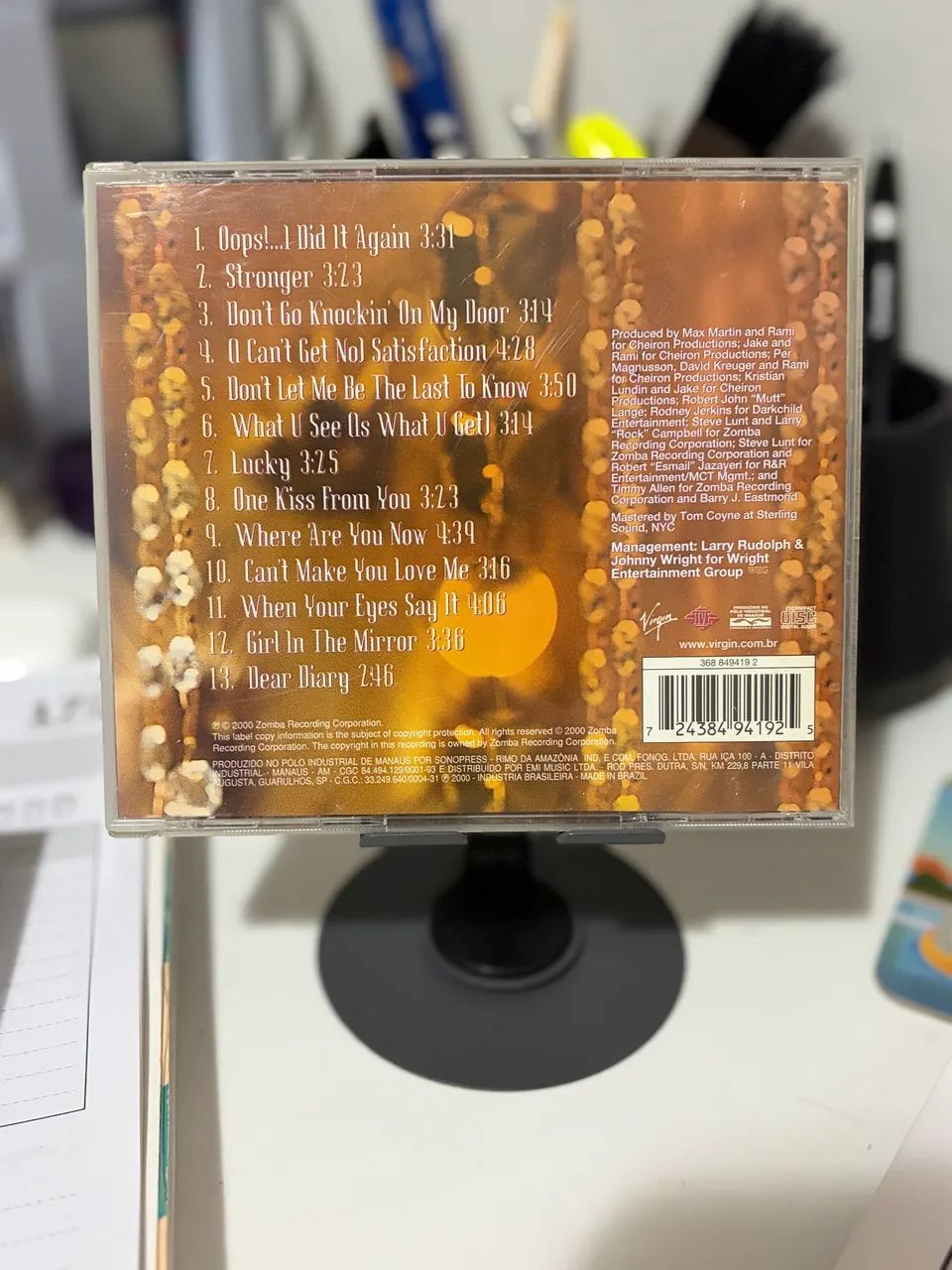 CD Britney Spears - Oops!... I did it again - Foto 2