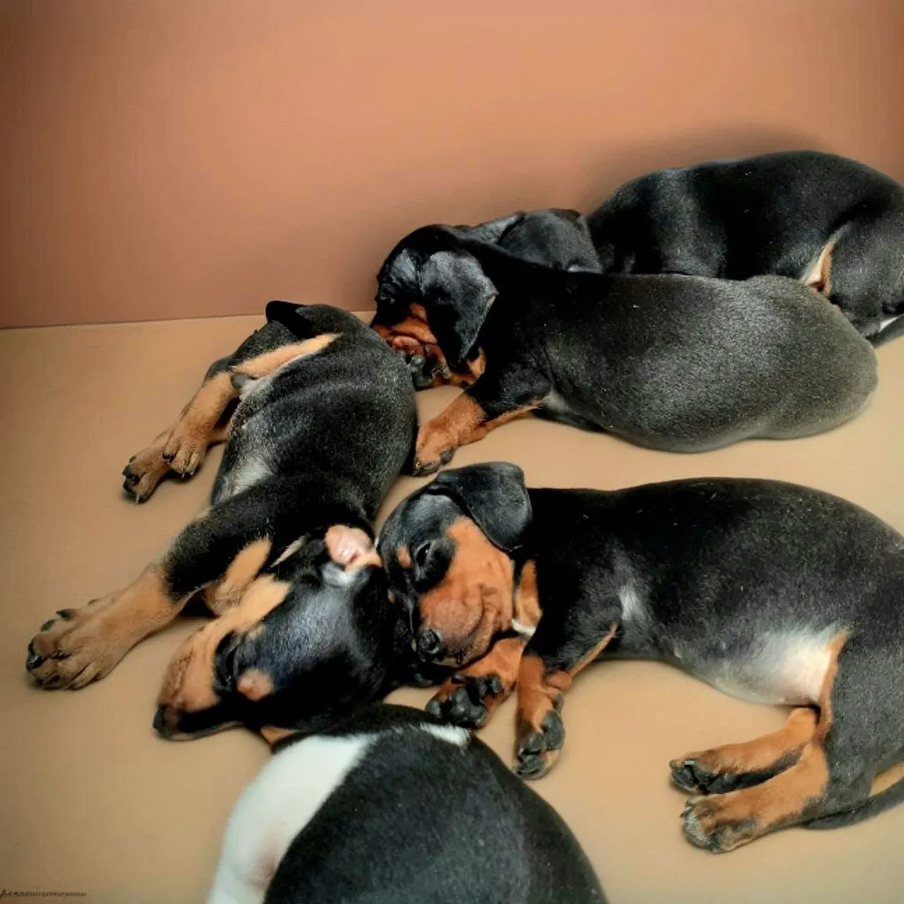 Filhotes de Dachshund (Salsicha)