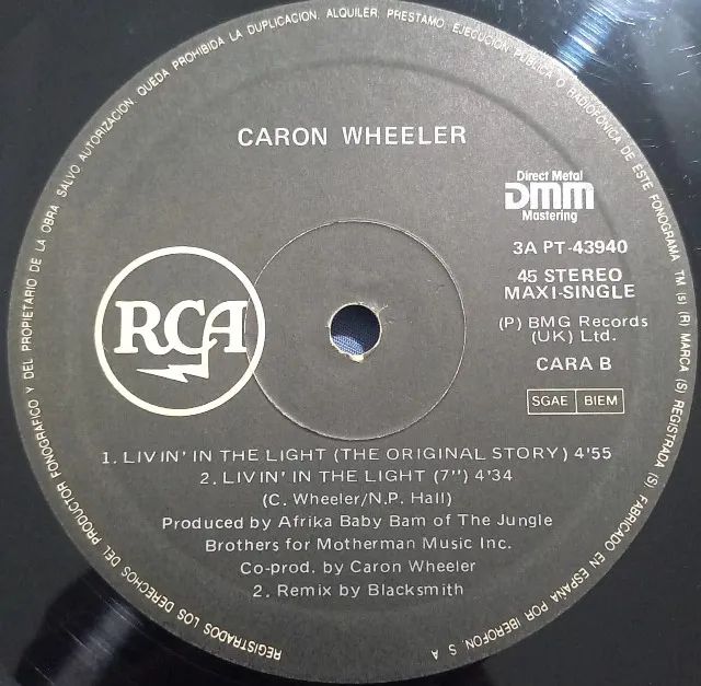 Disco de Vinil LP Caron Wheeler "Liv in' In The Light" (importado) - Foto 3