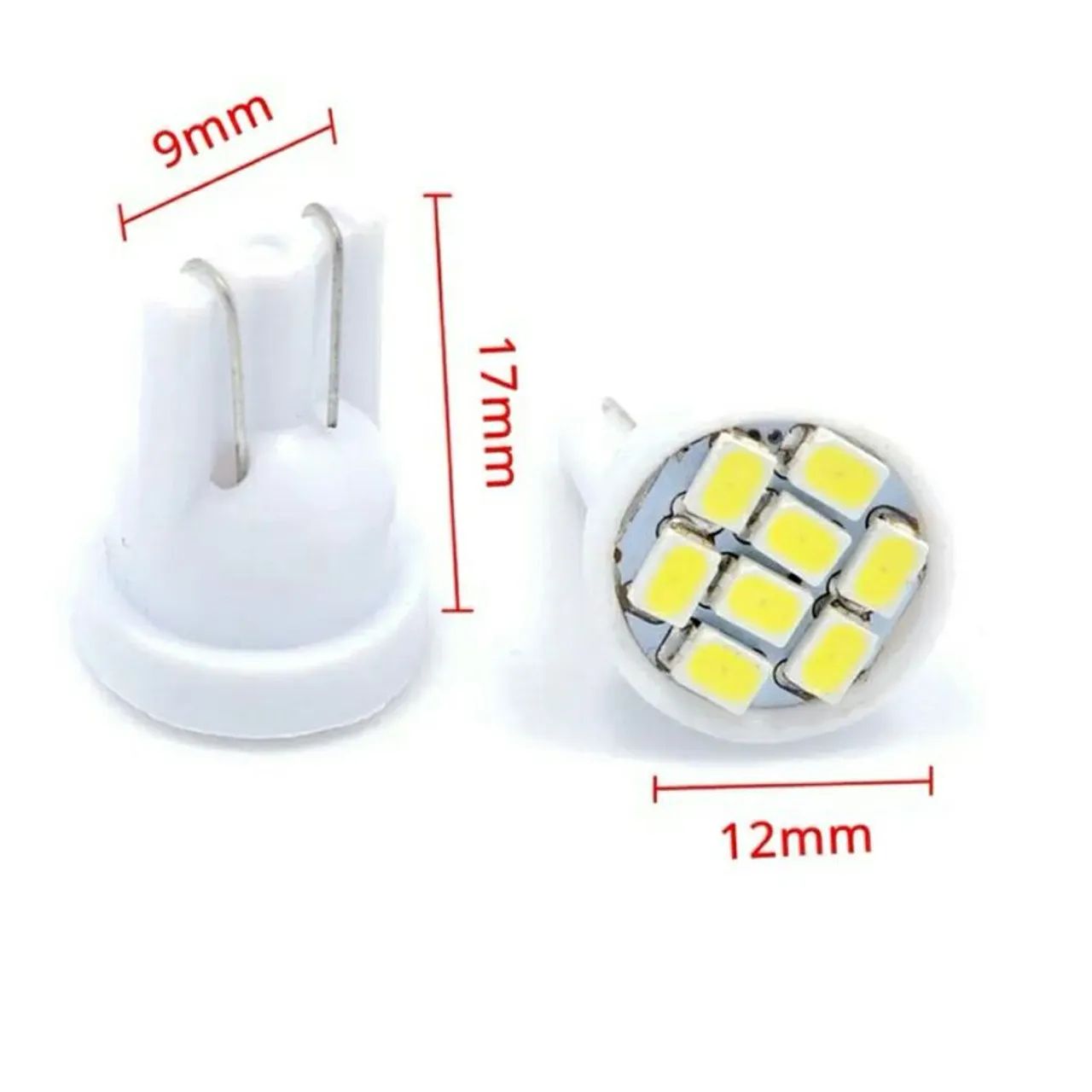  Lâmpadas LED T10 168 194 - Super Brilho - Foto 5