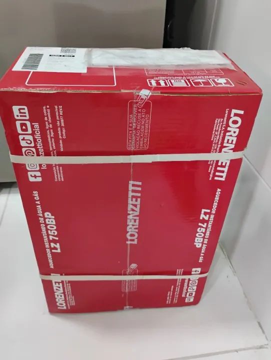 Boiler, Aquecedor de água e gás Lorenzetti LZ 750 BP NOVO  - Foto 4