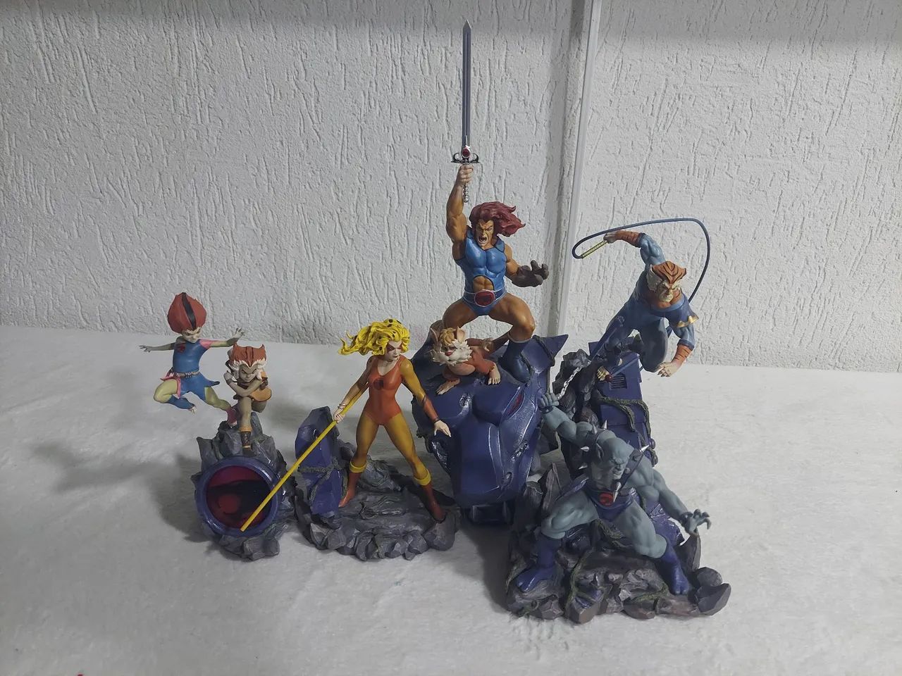 Set ThunderCats Iron Studios 1/10 com 5 peças  - Foto 3