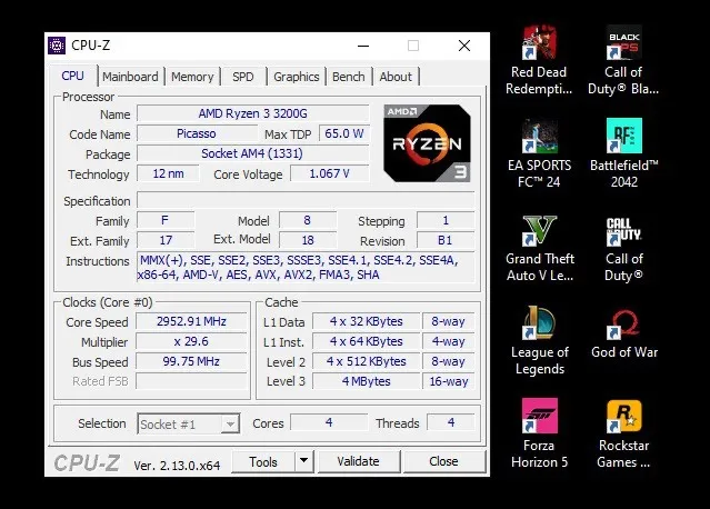 Pc gamer / trabalho potente em multitarefas e roda qualquer game.