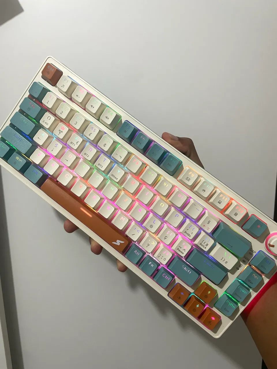 TECLADO MECÂNICO SEM FIO64330131099779124