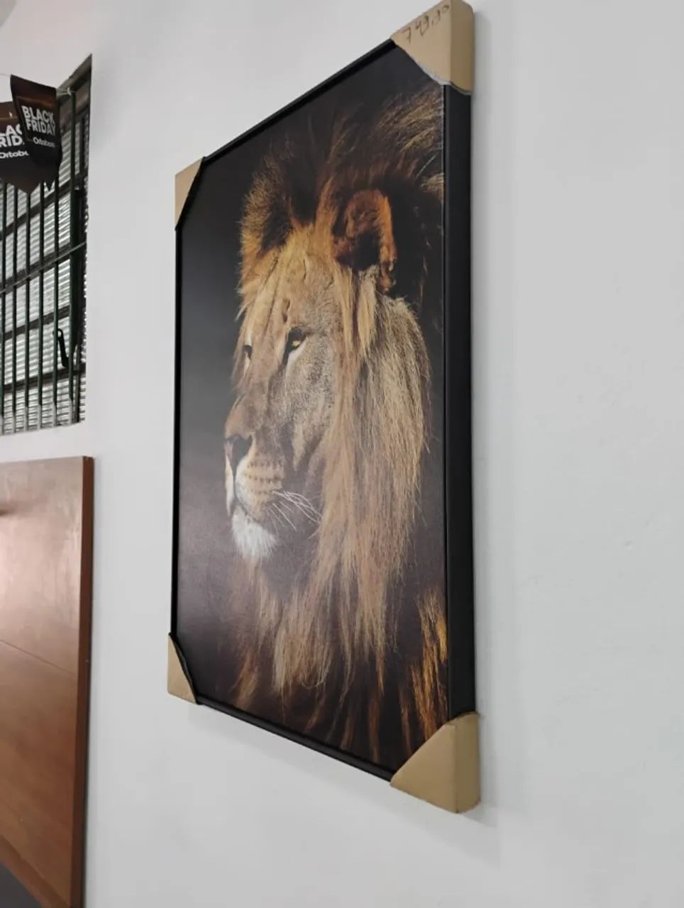Quadro Decorativo De Leão - Foto 3