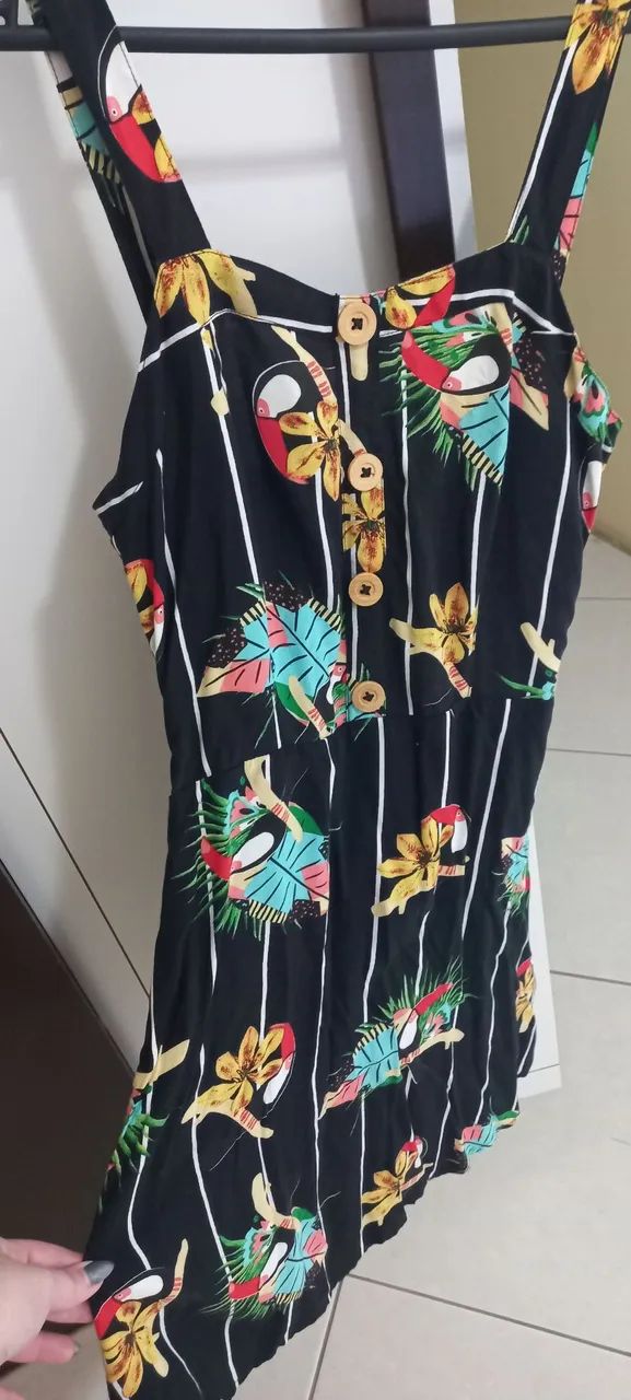 Vestido estampado M
