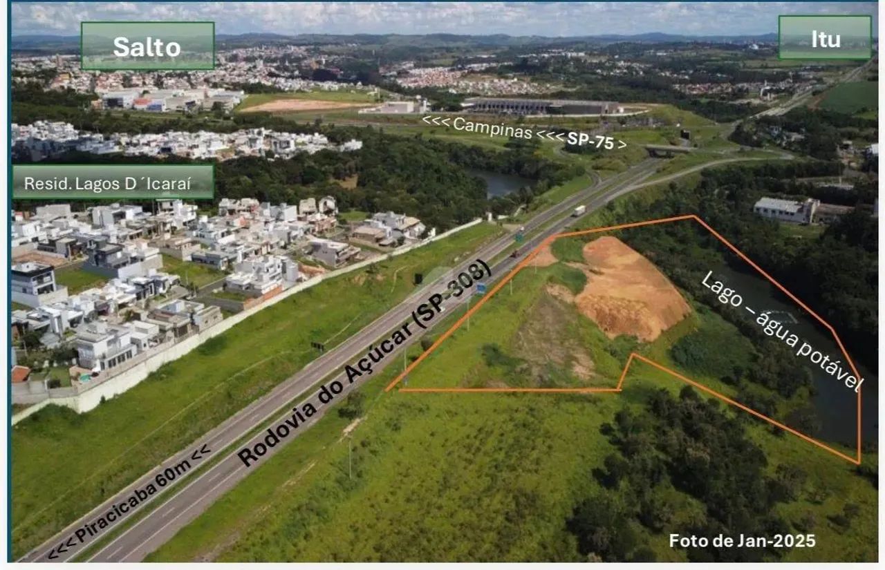 área - Distrito Industrial - Salto - Foto 3