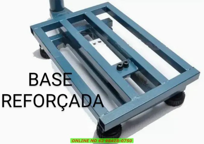 Balança Digital 150kg Plataforma Reforçada 40x30cm C/bateria - Foto 3