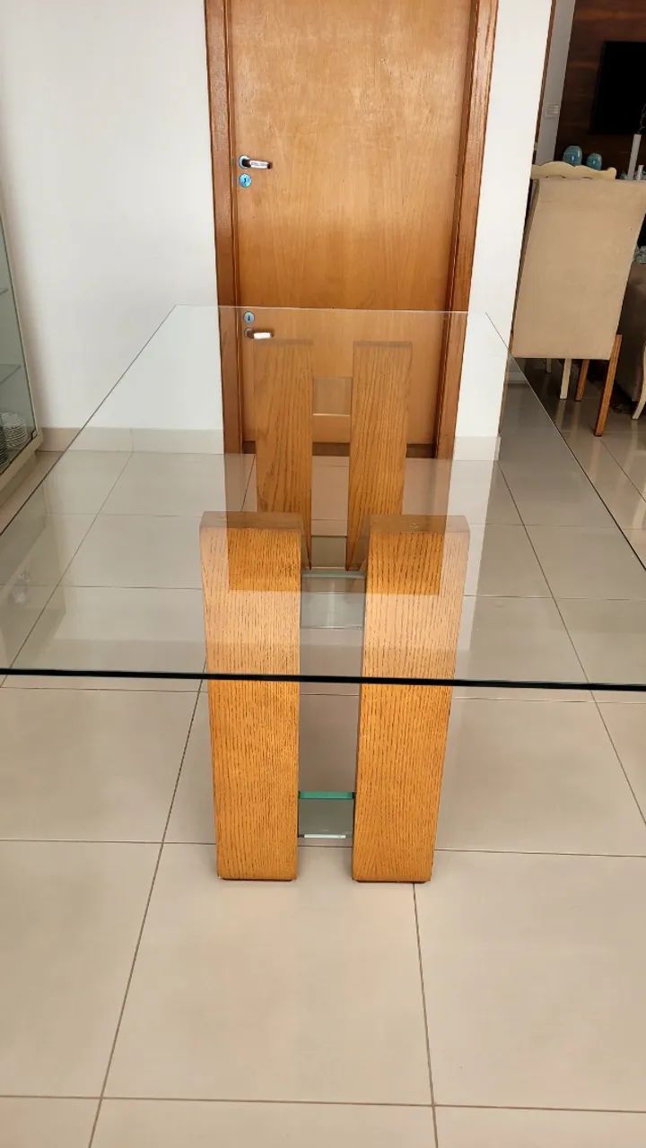 Mesa de Jantar Retangular Líder Interiores 1,80m x 0,90m - Foto 2
