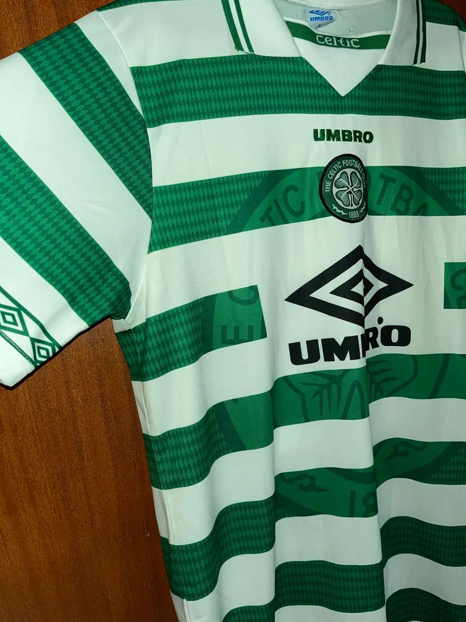 CAMISETA RETRO 98/99 CELTIC ORIGINAL NUNCA USADA - Foto 2