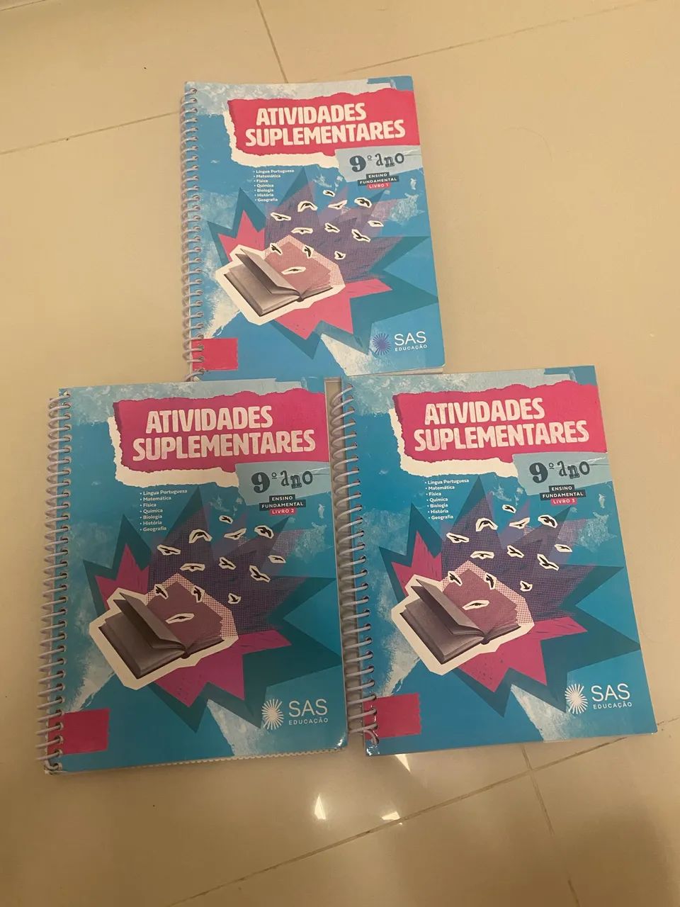 Todos os livros SAS - 9º ano edição 2025 - Foto 3