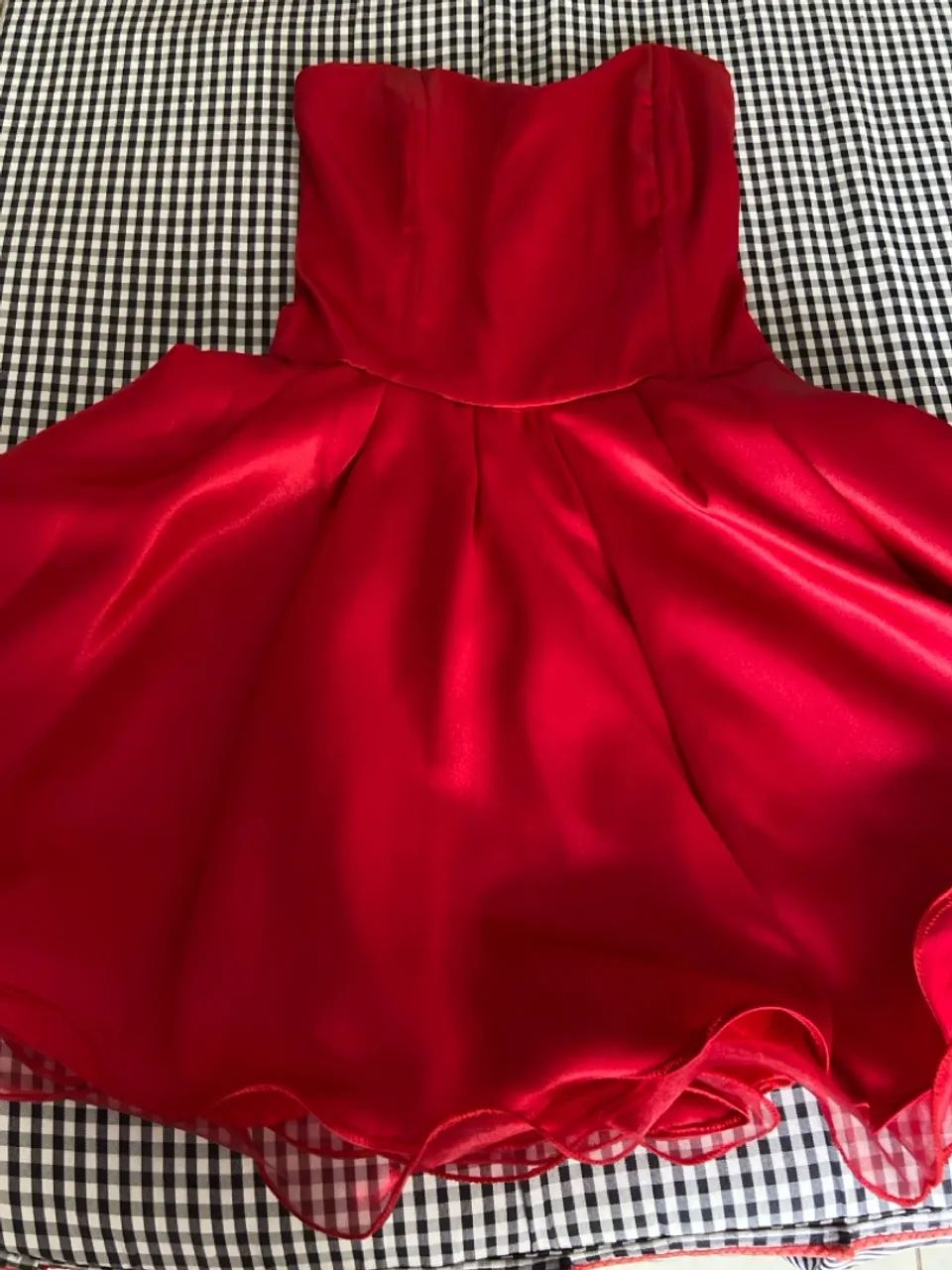 Vestido Vermelho de Festa