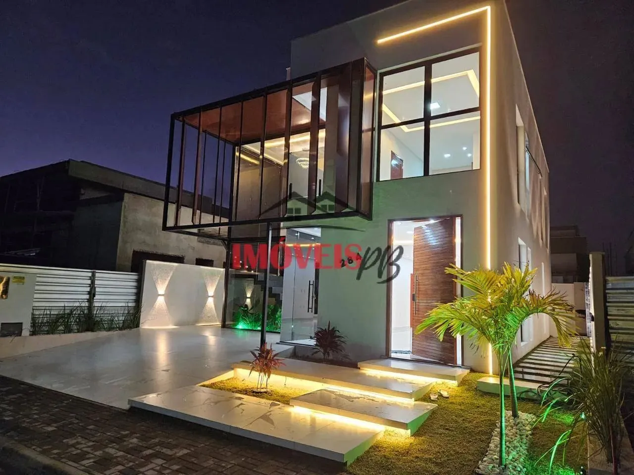 Casa de alto padrão no condomínio Sunville com suíte master e área gourmet