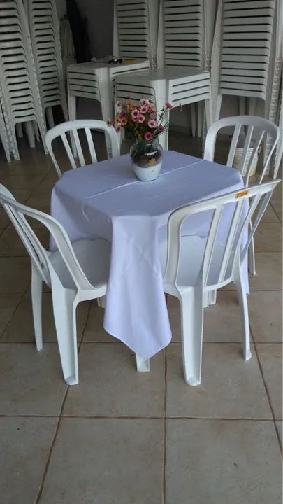 Locação de mesas e cadeiras para festas - Foto 5
