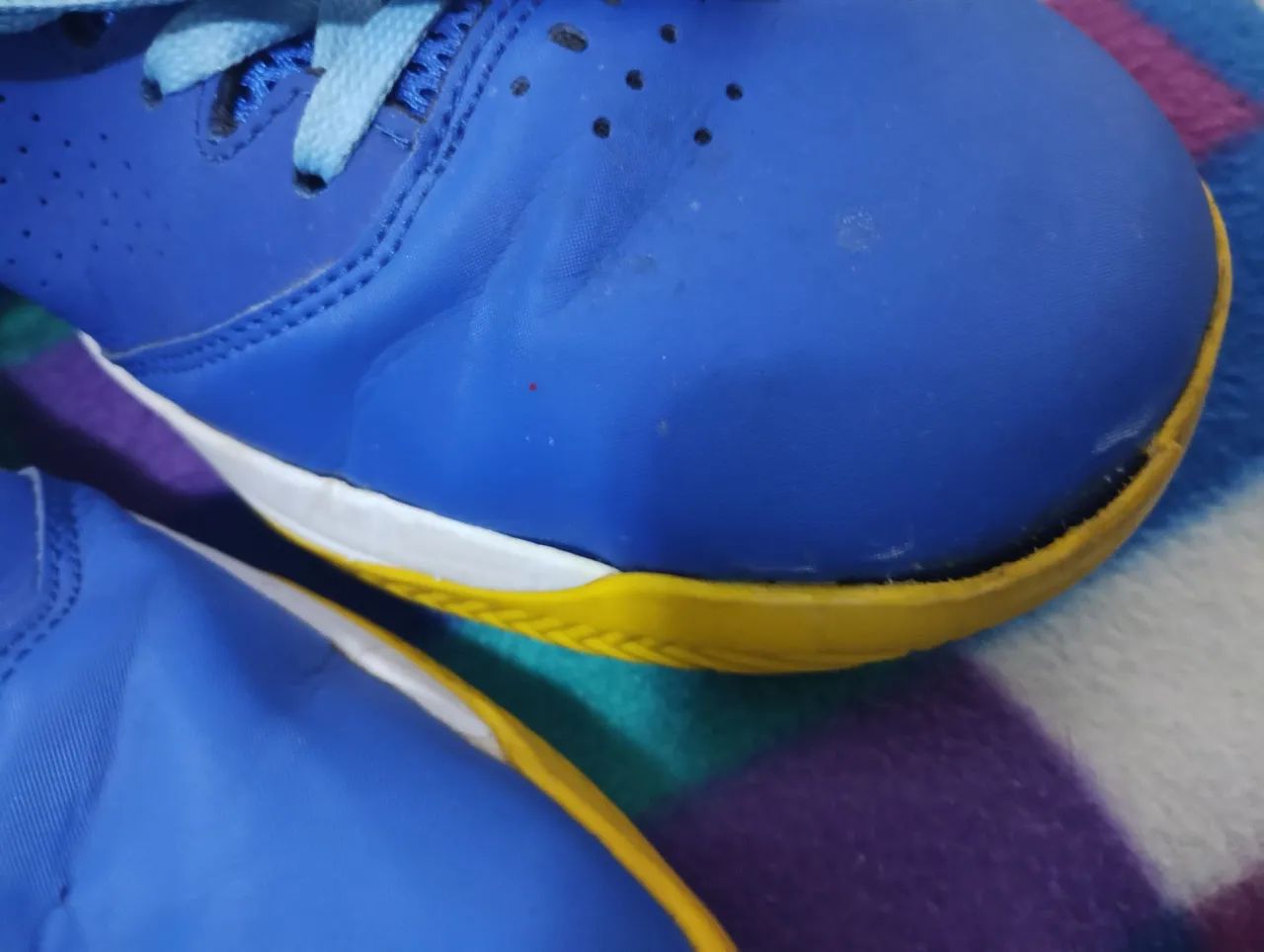 Tênis Under Armour Azul / Amarelo - Foto 2